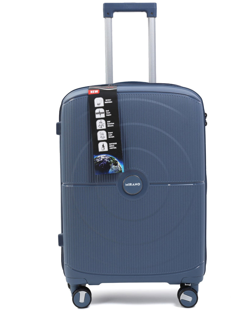 Troler Mirano Turin, 55 cm, Albastru - TROLERE - Mirano - Mirano - Blue - Mirano - Trolere - Troler