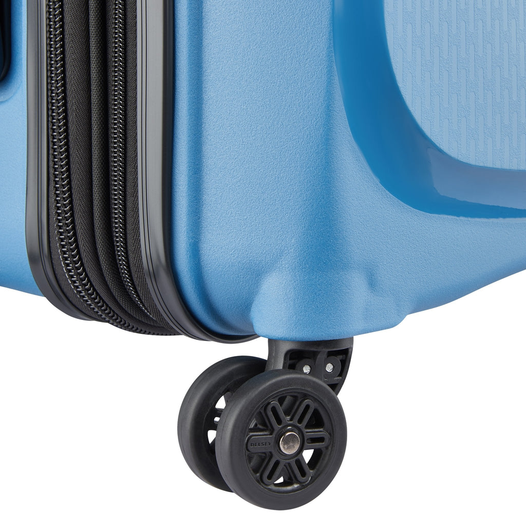 Delsey Paris, BELMONT PLUS 4DW 55 cm, Blue Zinc - TROLERE - Delsey - Mirano - Delsey - Delsey Special - Trolere - Troler