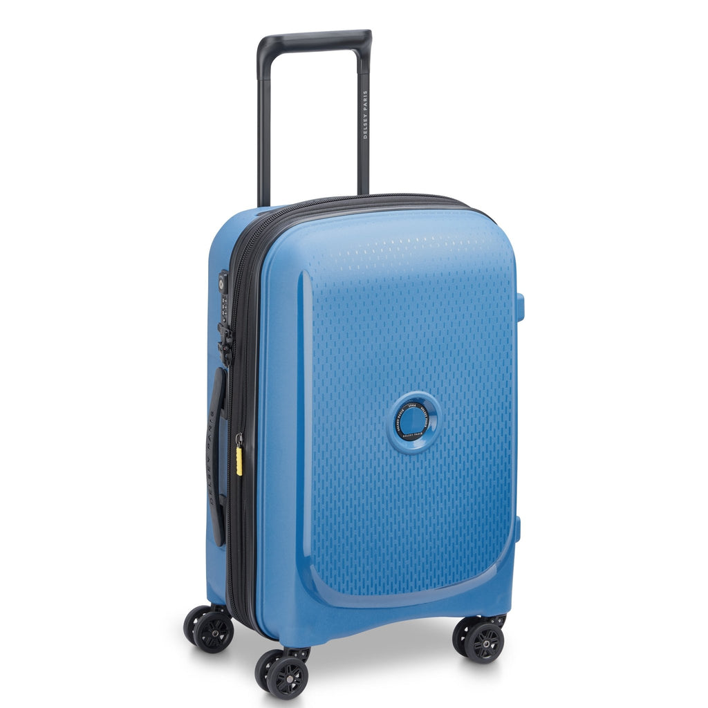 Delsey Paris, BELMONT PLUS 4DW 55 cm, Blue Zinc - TROLERE - Delsey - Mirano - Delsey - Delsey Special - Trolere - Troler